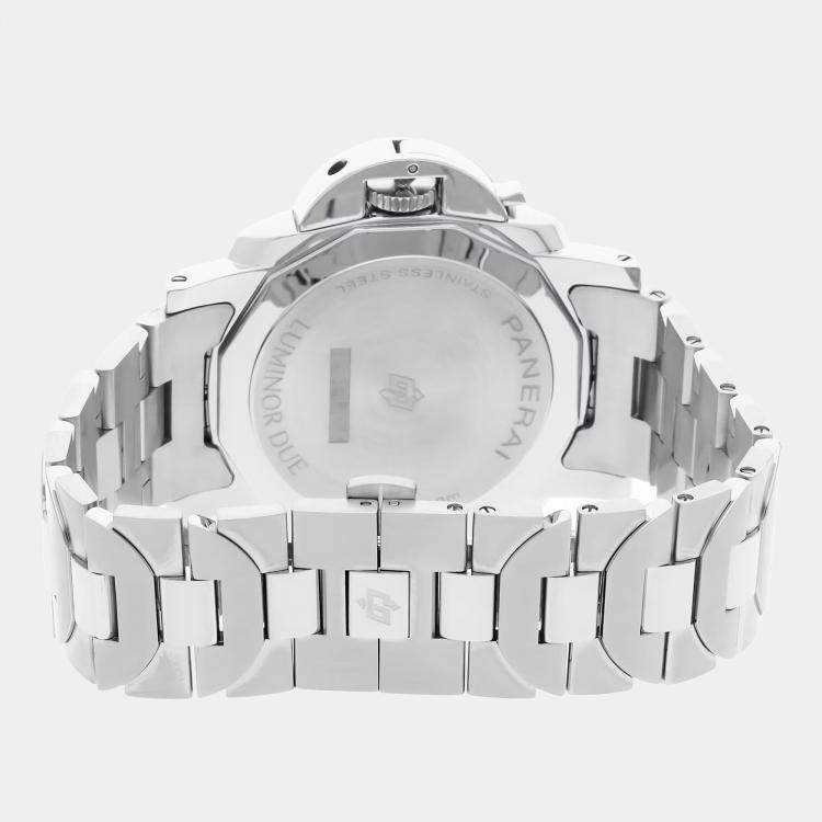 Pre Owned Pre-Owned Panerai Luminor Due PAM 1124 Automatic  Men's Watch 42 mm