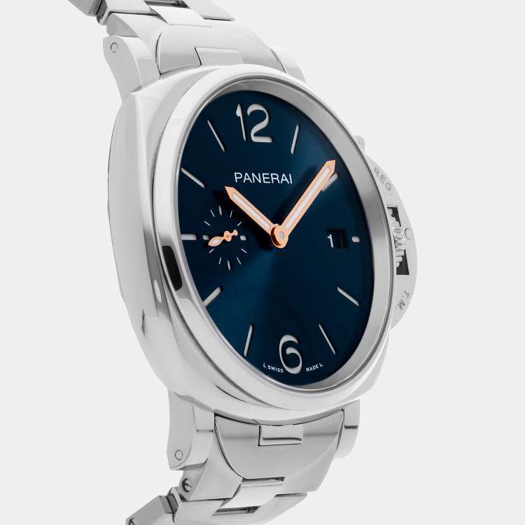 Pre Owned Pre-Owned Panerai Luminor Due PAM 1124 Automatic  Men's Watch 42 mm