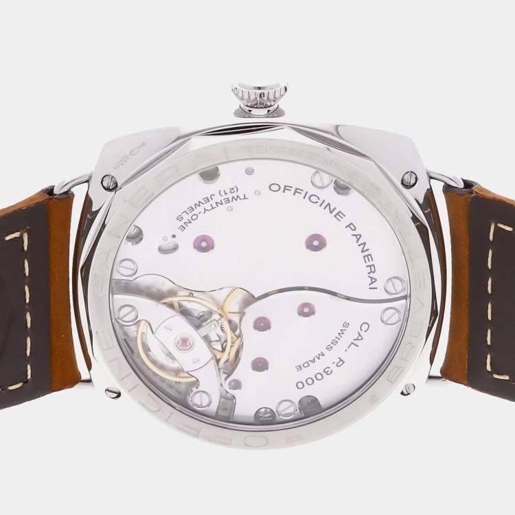 Pre Owned ساعة يد رجالية بانييراي راديومير SLC بري أونيد 3 دايز بّي إيه إم 425