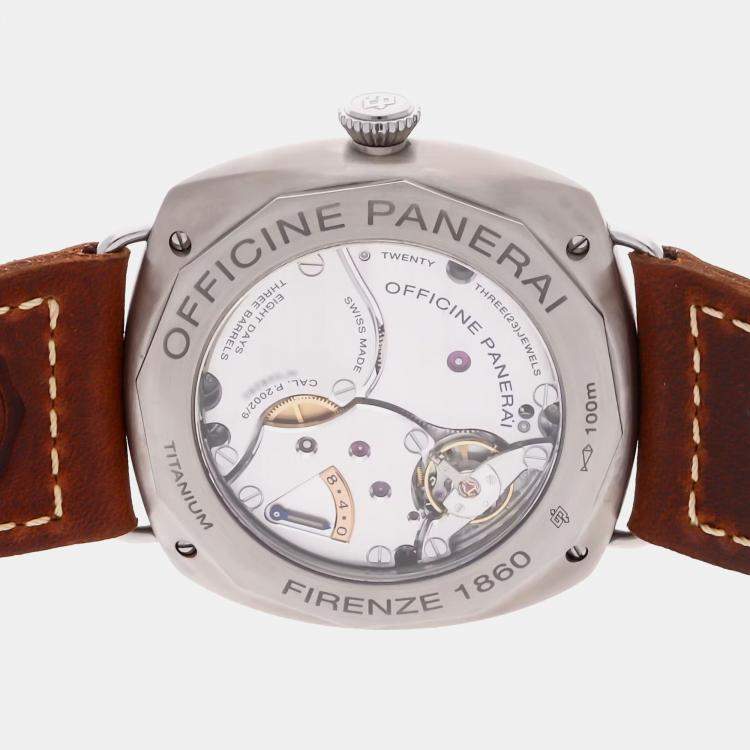 Pre Owned Pre-Owned Panerai Radiomir 8 Days PAM 735