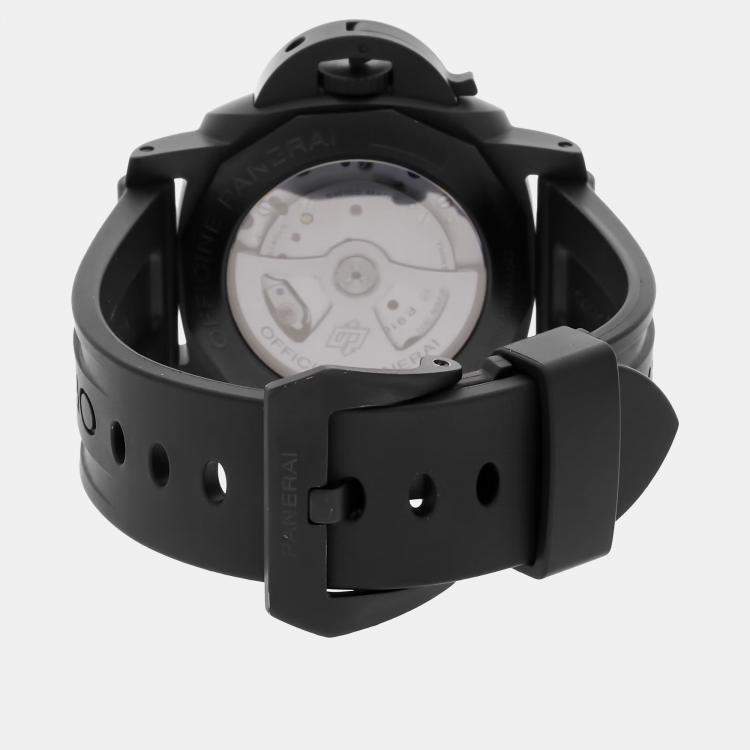 Pre Owned Pre-Owned Panerai Luminor 3 Days Chronograph Flyback PAM 580 Automatic Men's Watch 44 mm