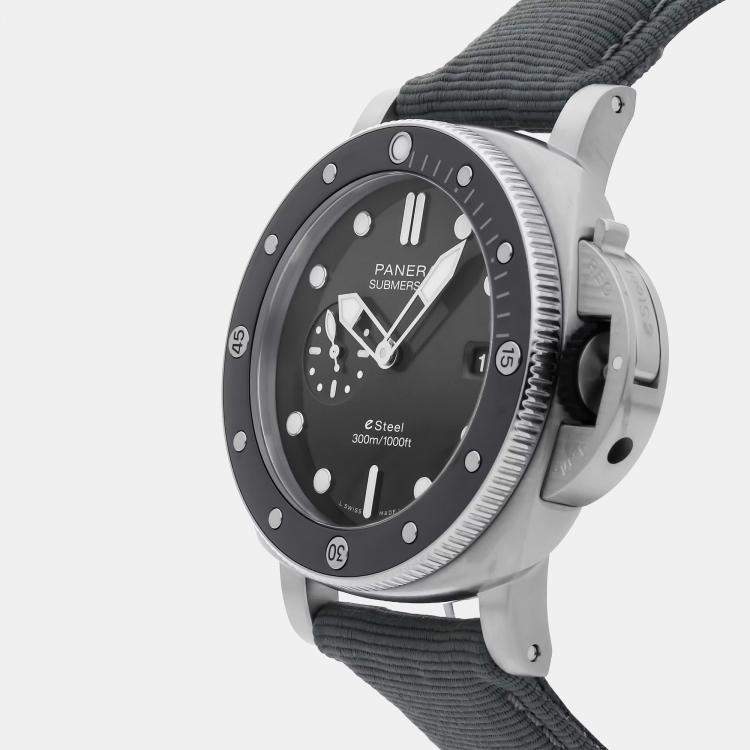 Pre Owned Pre-Owned Panerai Submersible QuarantaQuattro Grigio Roccia PAM 1288