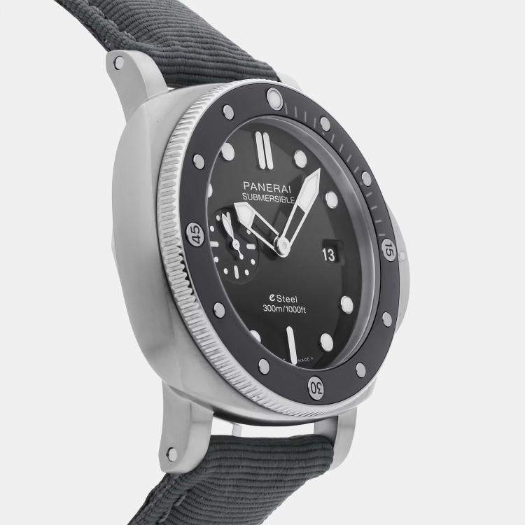 Pre Owned Pre-Owned Panerai Submersible QuarantaQuattro Grigio Roccia PAM 1288