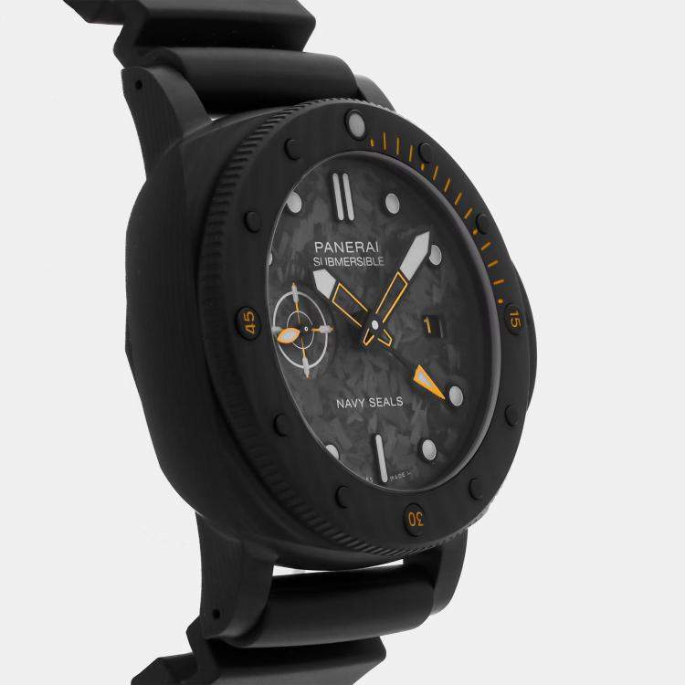 Pre Owned Pre-Owned Panerai Submersible GMT Navy SEALs PAM 1324 44 mm