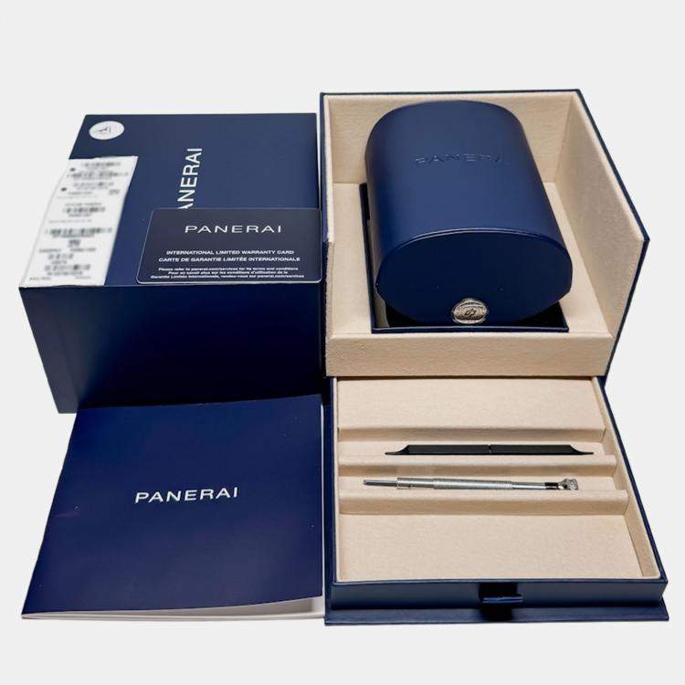 Pre Owned Pre-Owned Panerai Submersible Quarantaquattro Esteel Verde Smeraldo PAM 1287