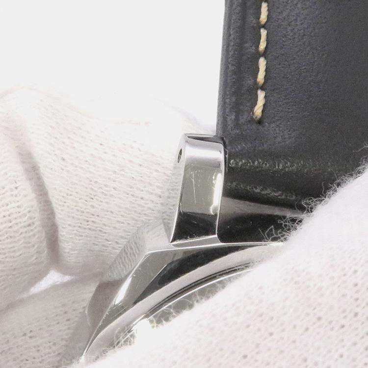 Pre Owned Panerai Luminor Marina PAM00510 Manual Winding Black Stainless Steel Men's Wristwatch 44 mm