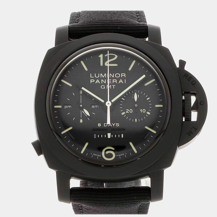 Pre Owned Pre-Owned Panerai Luminor 1950 Chrono Monopulsante 8 Days GMT PAM 317