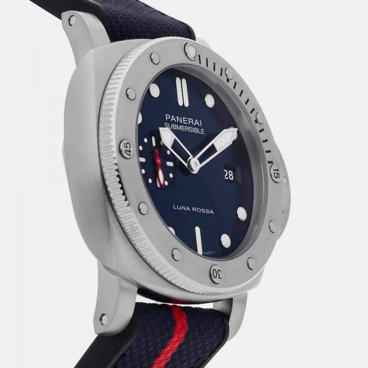 Pre Owned Pre-Owned Panerai Submersible QuarantaQuattro Luna Rossa PAM 1391