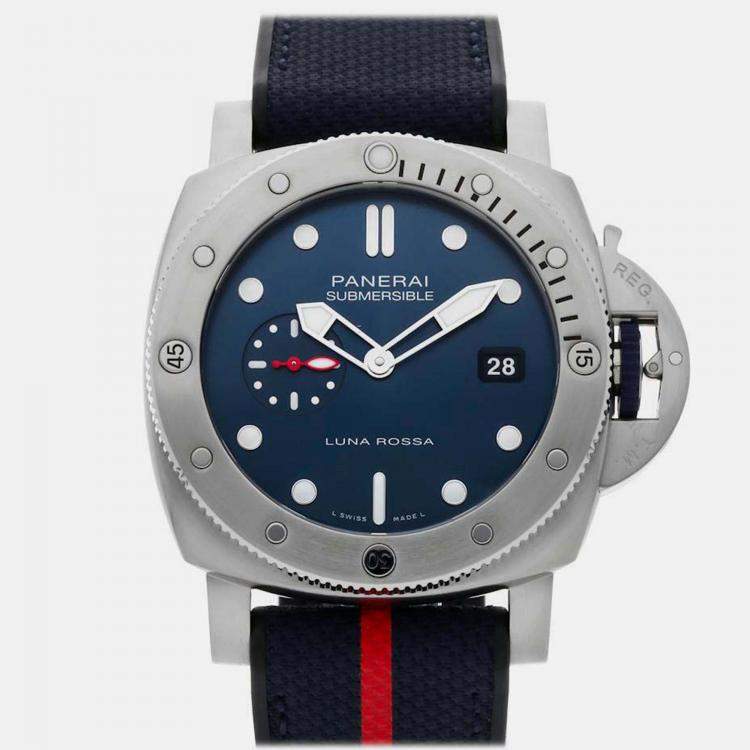 Pre Owned Pre-Owned Panerai Submersible QuarantaQuattro Luna Rossa PAM 1391