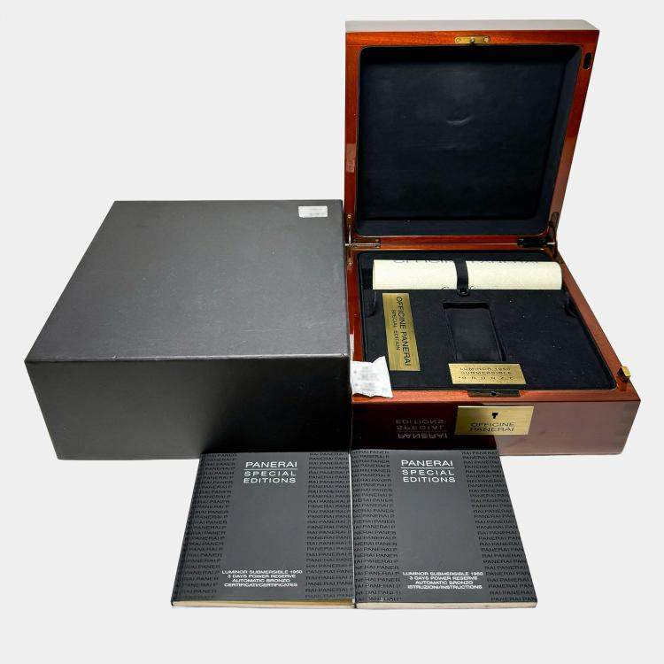 Pre Owned Pre-Owned Panerai Luminor Submersible 1950 3 Days Power Reserve Bronzo PAM 507 Automatic 47 mm