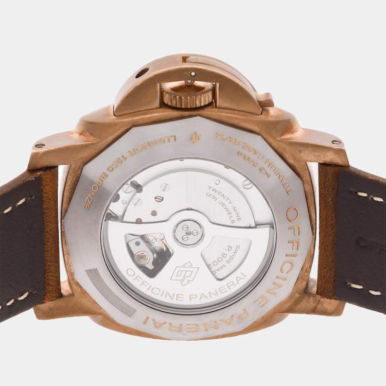 Pre Owned Pre-Owned Panerai Luminor Submersible 1950 3 Days Power Reserve Bronzo PAM 507 Automatic 47 mm