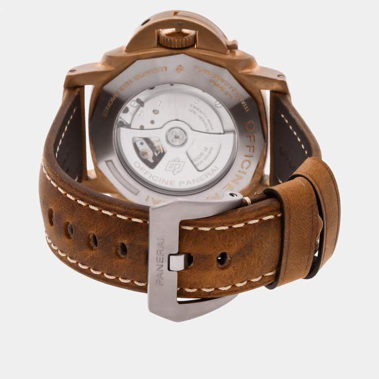 Pre Owned Pre-Owned Panerai Luminor Submersible 1950 3 Days Power Reserve Bronzo PAM 507 Automatic 47 mm