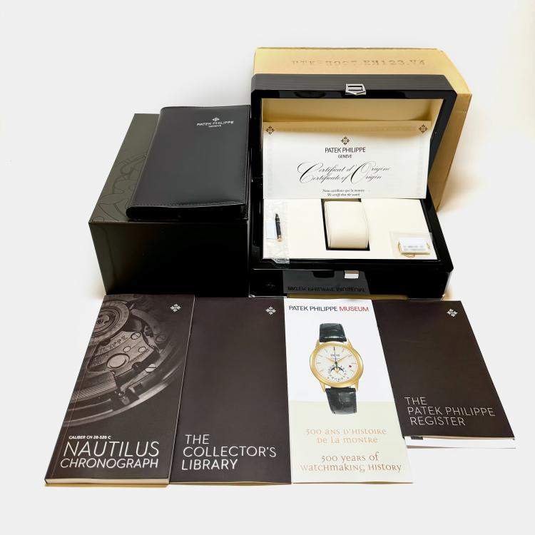 Pre Owned Patek Philippe Blue 18k Rose Gold Stainless Steel Nautilus 5980/1AR-001 Automatic Men's Wristwatch 40 mm