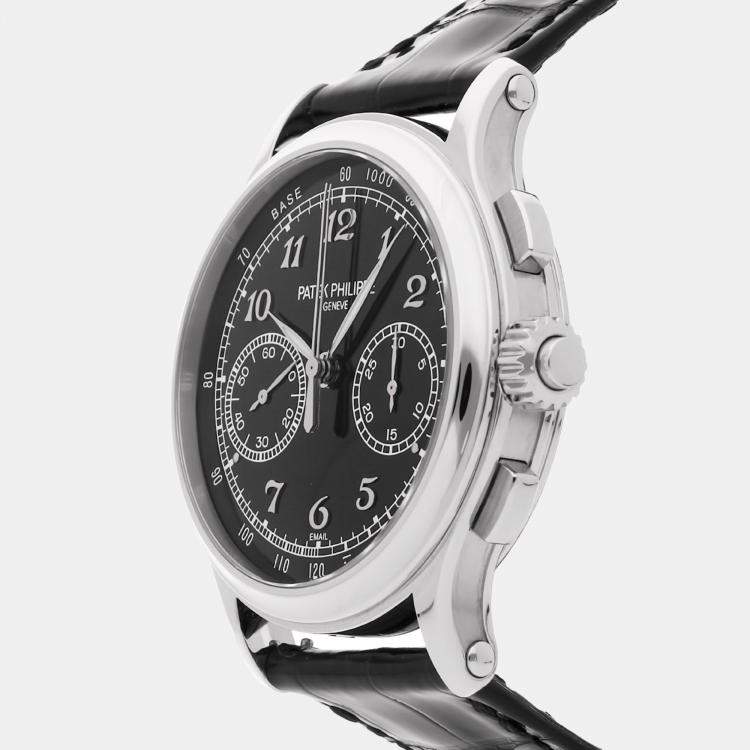 Pre Owned Patek Philippe Grand Complications Split-Seconds Chronograph 5370P-001 Automatic Men's Wristwatch 41 mm