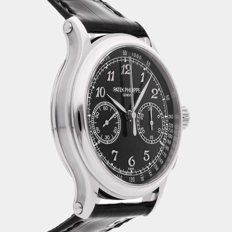 Pre Owned Patek Philippe Grand Complications Split-Seconds Chronograph 5370P-001 Automatic Men's Wristwatch 41 mm