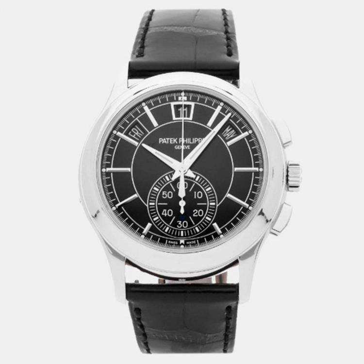 Pre Owned Patek Philippe Complications Annual Calendar Chronograph 5905P-010 Men's Wristwatch 42MM