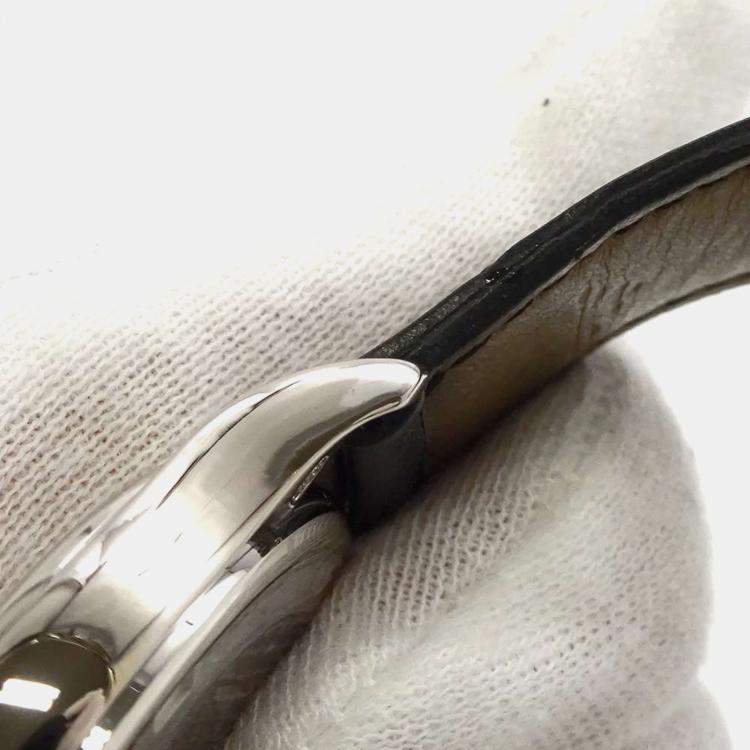 Pre Owned Patek Philippe White White Gold Calatrava 5127G-001 Automatic Men's Wristwatch 37mm