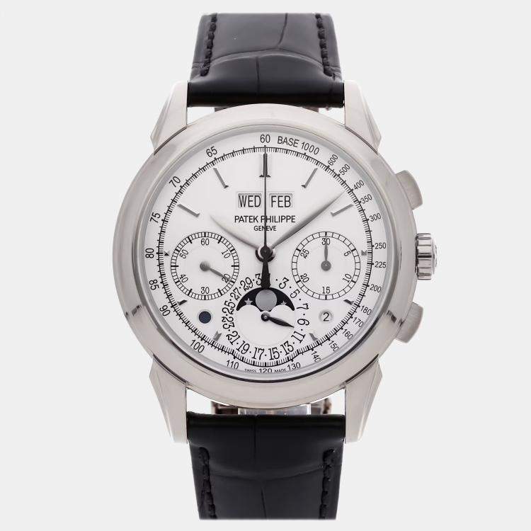 Pre Owned Pre-Owned Patek Philippe Grand Complications Perpetual Calendar Chronograph 5270G-001