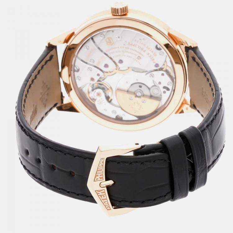 Pre Owned Pre-Owned Patek Philippe Complications Annual Calendar Regulator Men's Watch Automatic  40 mm