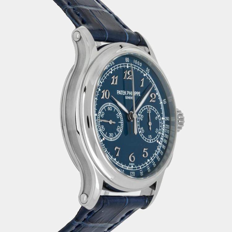 مملوكة مسبقًا ساعة يد رجالية باتيك فيليب 5370P-011 غراند كومبليكيشن كرونوغراف مستعملة 41 مم