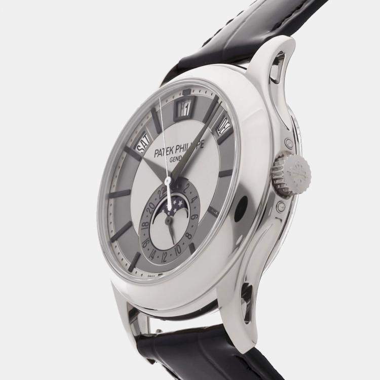 مملوكة مسبقًا باتيك فيليب تعقيدات تقويم سنوي مراحل القمر 5205G-001 مملوك مسبقاً