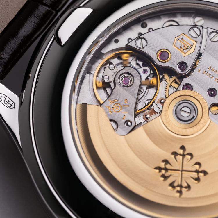 Pre Owned Pre-Owned Patek Philippe Grand Complication Perpetual Calendar with Retrograde Date 5496P-001 Silver Automatic Platinum Men's Wristwatch 39 MM