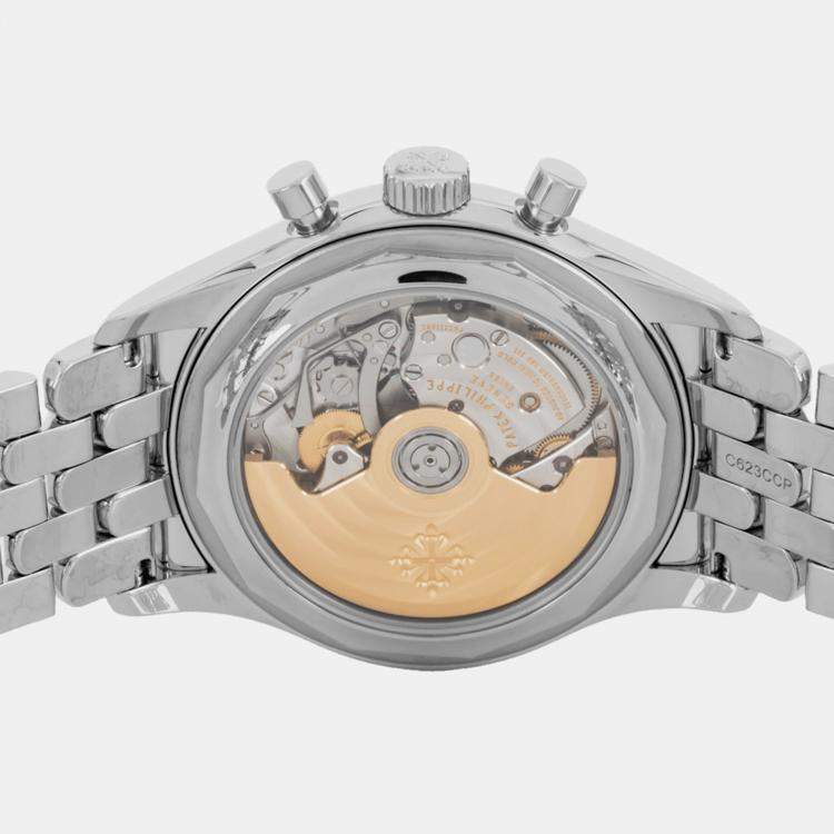 مملوكة مسبقًا Pre-Owned Patek Philippe Annual Calendar Chronograph 5960/1A-001 Automatic 40 mm