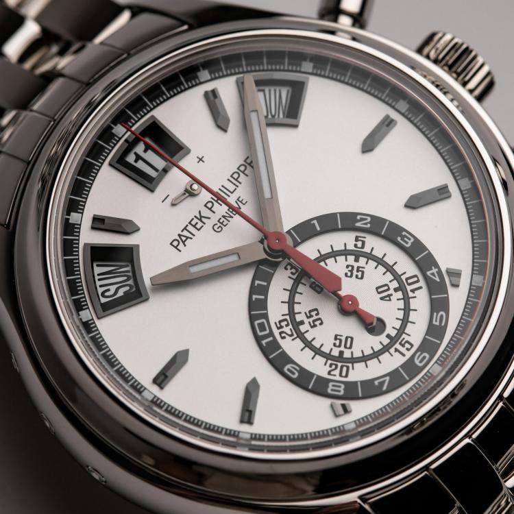 مملوكة مسبقًا Pre-Owned Patek Philippe Annual Calendar Chronograph 5960/1A-001 Automatic 40 mm