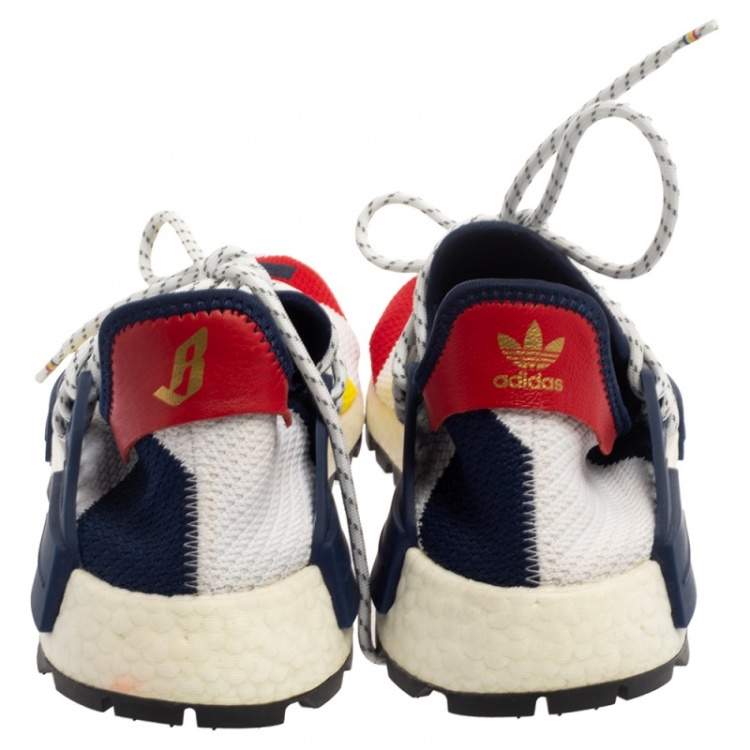 Pre Owned Pharrell Williams x Addidas BBC HU NMD Sneakers Size 43 1/3