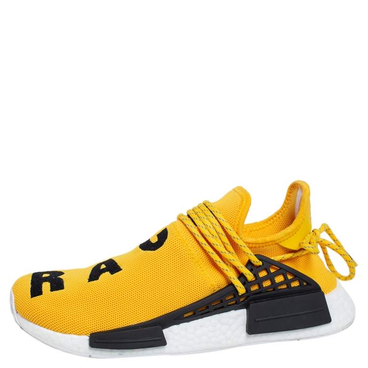 Ongewapend Mart Toestemming Pharrell Williams x Adidas Yellow Fabric Hu Race NMD sneakers Size 42 Pharrell  Williams | TLC