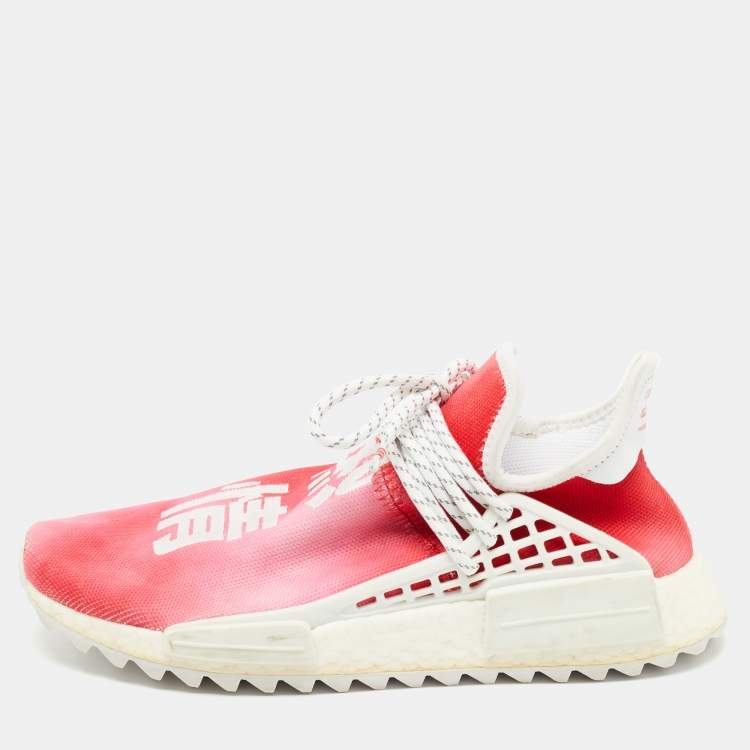 film opgroeien gezond verstand Pharrell Williams x Adidas Red Knit Fabric NMD HU China Pack Passion  Sneakers Size 41.5 Pharrell Williams | TLC