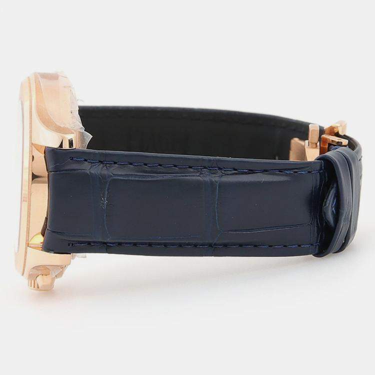 Pre Owned Piaget Polo G0A43011 Automatic Chronograph Rose Gold Men's Wristwatch 42.5mm