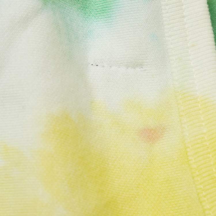 Pre Owned Polo Ralph Lauren Multicolor Tie-Dye Cotton Fleece Sweatshirt L