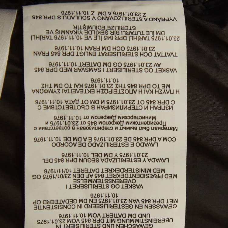 Pre Owned Polo Ralph Lauren Black Synthetic Down Gilet XL