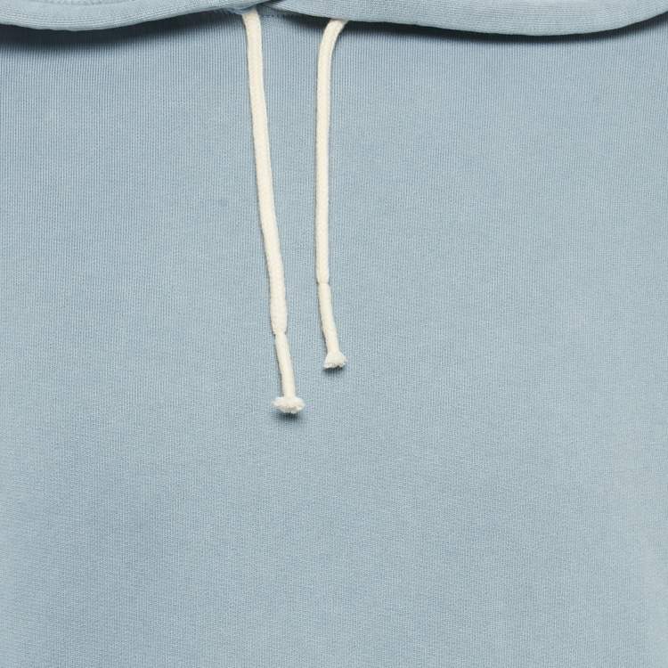 Pre Owned Polo Ralph Lauren Blue Cotton Hoodie S