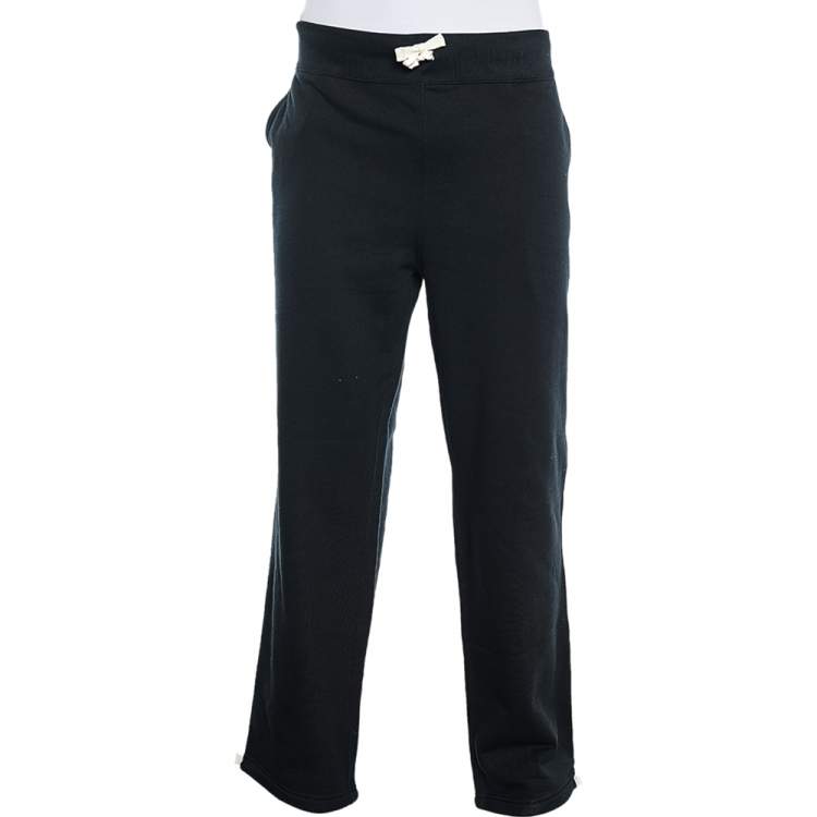 Polo Ralph Lauren Black Cotton Knit Track Pants XL Polo Ralph Lauren | TLC