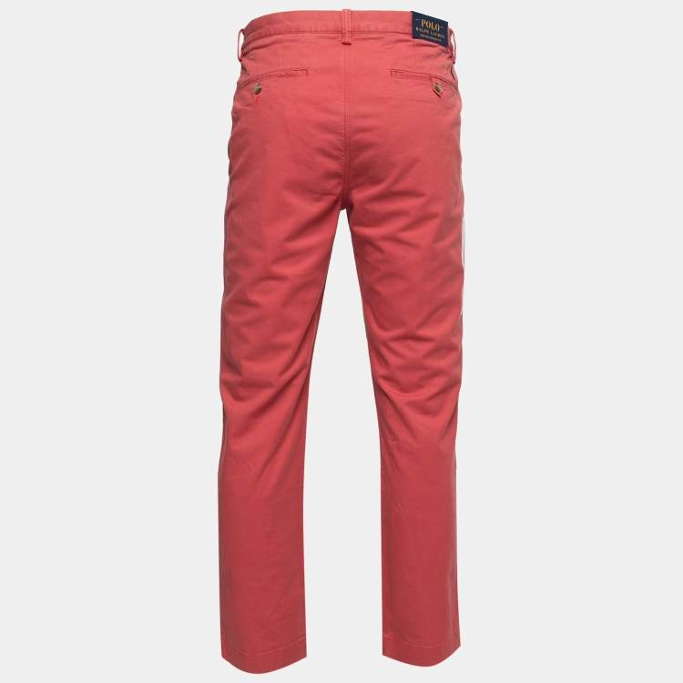 Buy Red & Aqua Trousers & Pants for Women by Brucella Online | Ajio.com