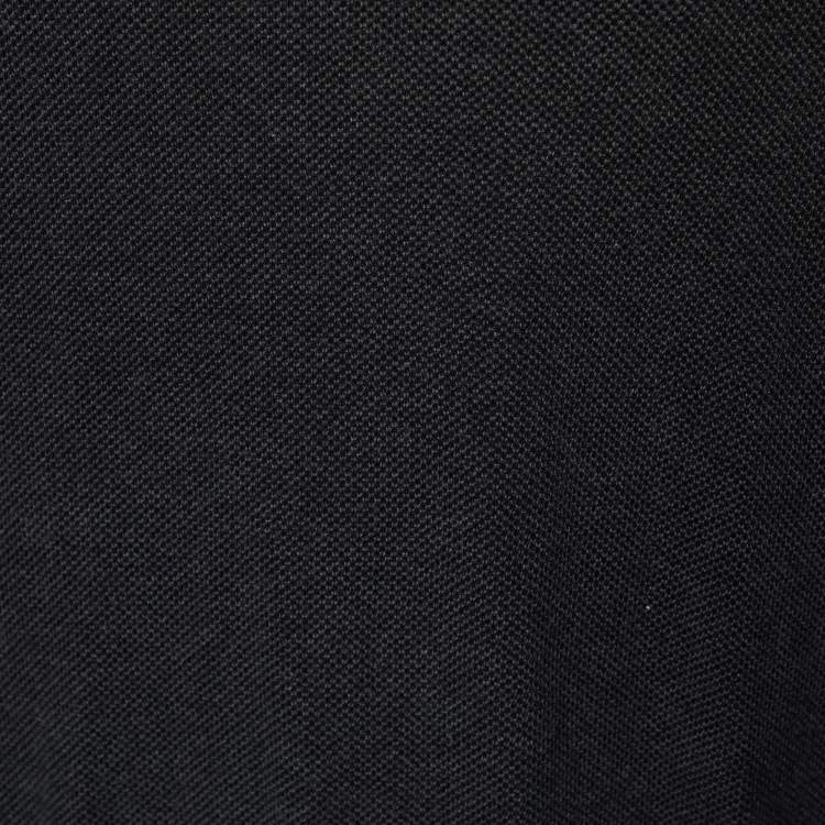 Pre Owned Polo Ralph Lauren Charcoal Grey Cotton Knit Jumper L