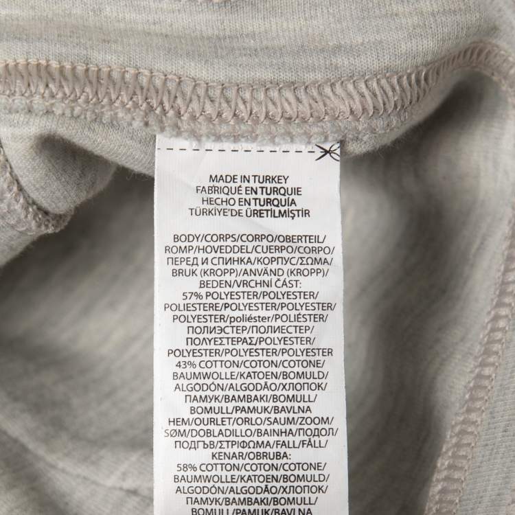 Pre Owned Polo Ralph Lauren Grey Knit Joggers XL