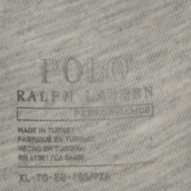 Pre Owned Polo Ralph Lauren Grey Knit Joggers XL