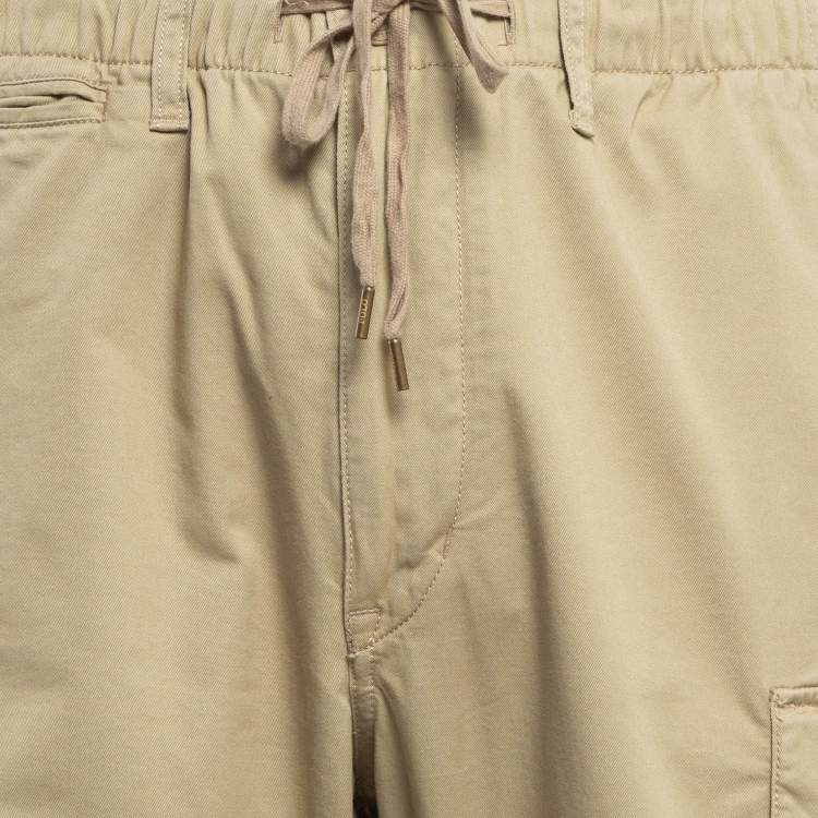 Pre Owned Polo Ralph Lauren Beige Khaki Cargo Pants XL