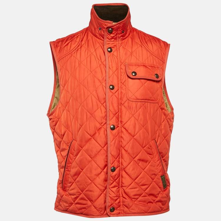 Red polo vest on sale