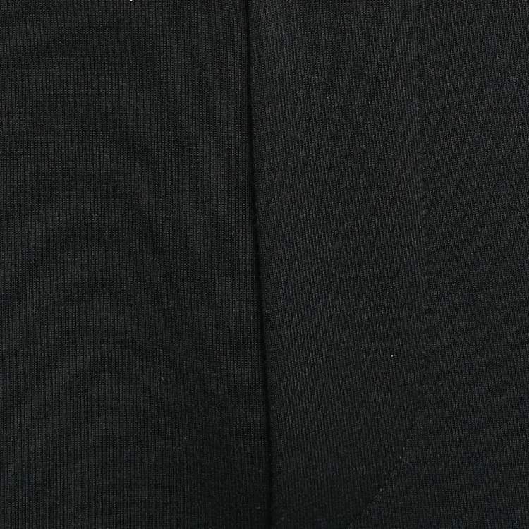Pre Owned Polo Ralph Lauren Black Cotton Blend Knit Trackpants S 
