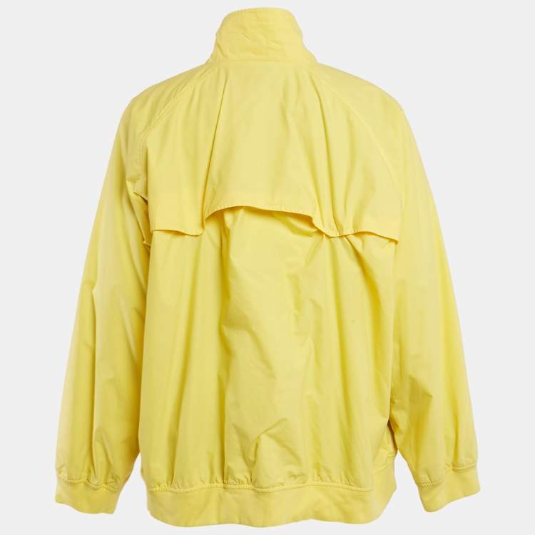 Pre Owned Polo Ralph Lauren Yellow Cotton Zip-Up Jacket XXL