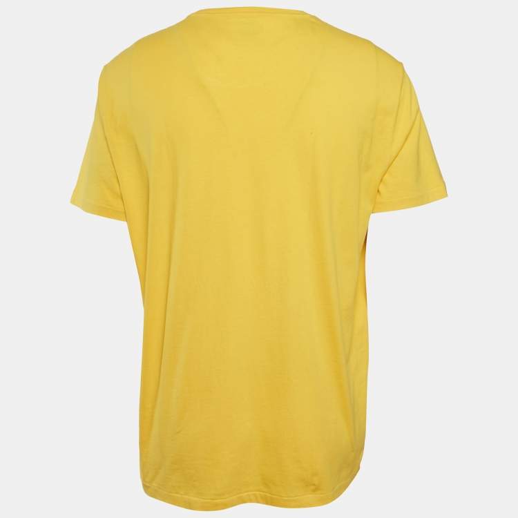 مملوكة مسبقًا Ralph Lauren Yellow Cotton Jersey  T-Shirt XL