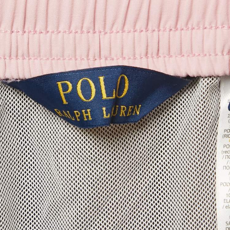 Pre Owned Polo Ralph Lauren Grey Synthetic Swim Shorts XXL