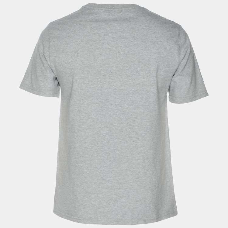 Pre Owned Polo Ralph Lauren Grey Jersey T-Shirt L