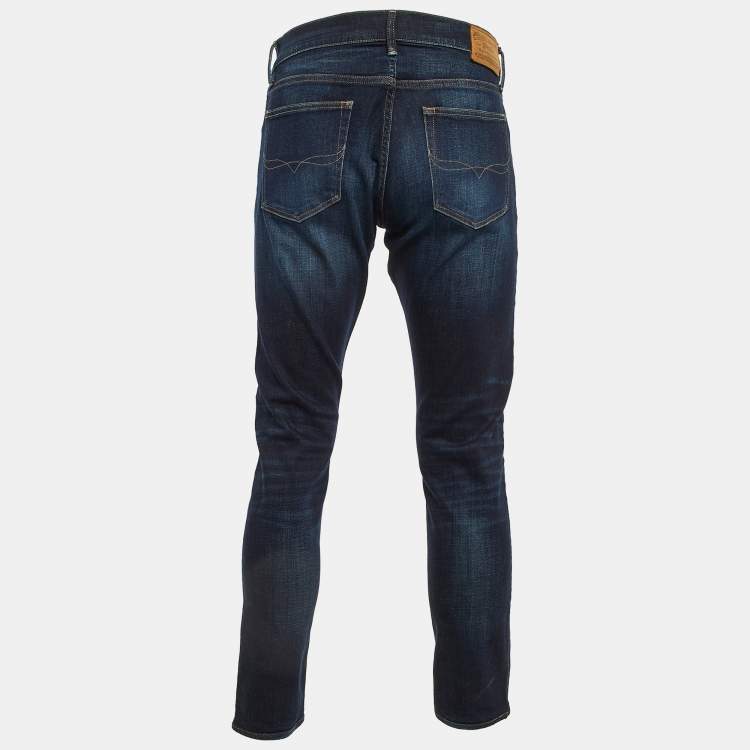 Pre Owned Polo Ralph Lauren Navy Blue DenimJeans M