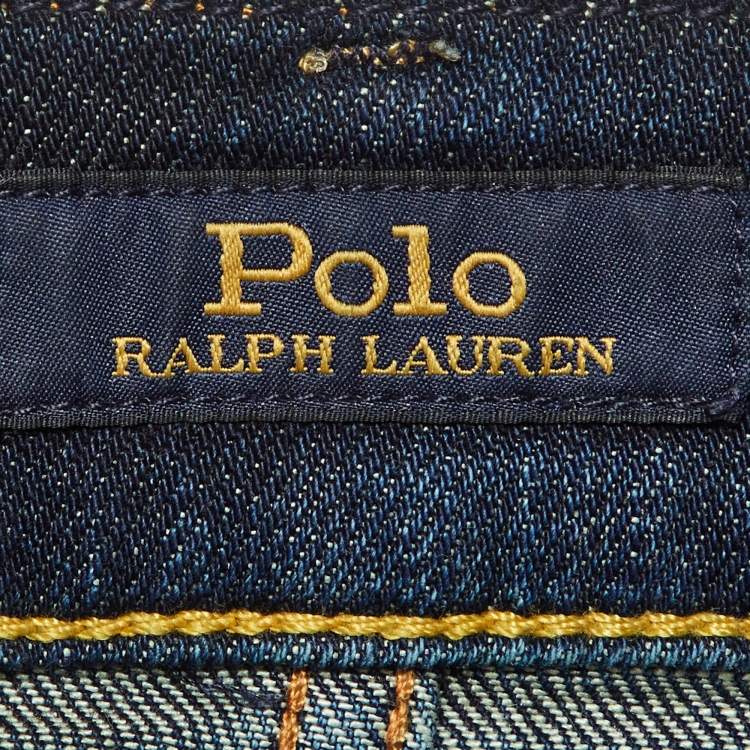 Pre Owned Polo Ralph Lauren Navy Blue DenimJeans M