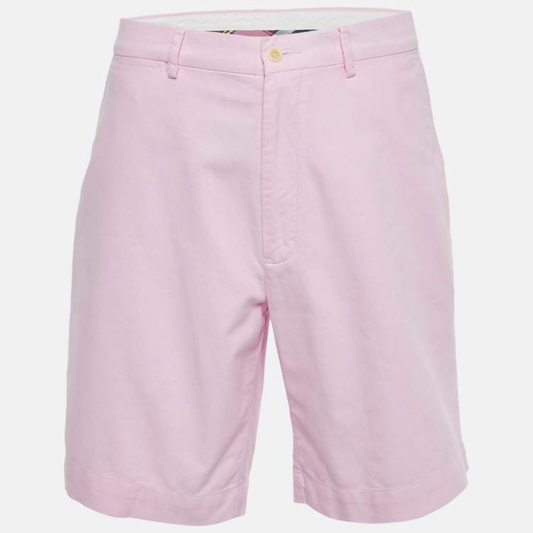 Pre Owned Polo Ralph Lauren Pink Cotton Shorts M
